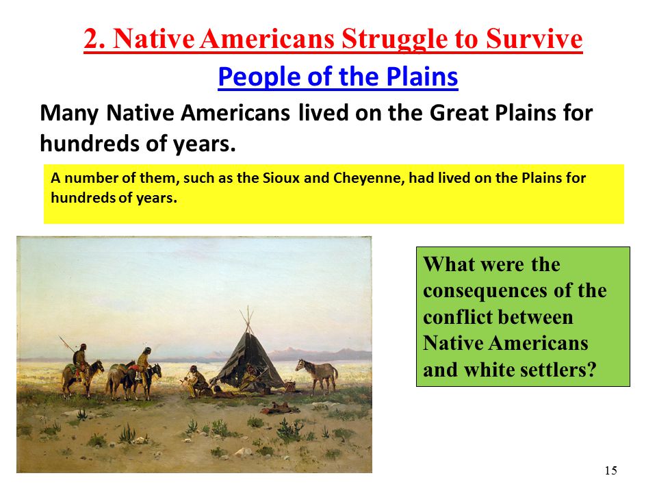 The struggle of Native Americans culture living in two worlds